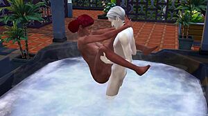 The sims 4 bath