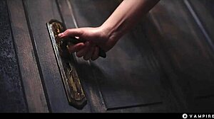 brunette vampire says, 'you're my sex slave now, ashby'