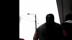 Peruvian woman enjoys her shopping trip