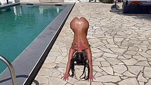 hey this naked sensual yoga session with roxy fox feels so relaxing