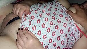 la esposa puta infiel de mi hermanastro cuando la dejan sola se deja manosear full on xred sheer 1