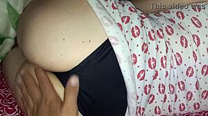 la esposa puta infiel de mi hermanastro cuando la dejan sola se deja manosear full on xred sheer 1