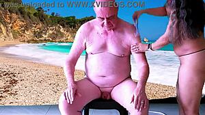 Preview Of Cum With Us On The Beach With Agarabas And Olpr