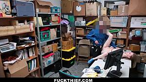 Detained Teen Gets Punished with Cock!