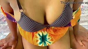 Desi indian hot girl giving pussy fuck anal big tits cumshot