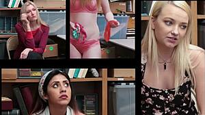 A man gets cuckolded when his girlfriend steals and gets caught