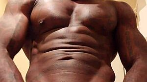 Hallelujah Johnson worships huge BBC with dirty talk and domination intensity