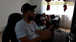 My stepdaughter seduces me for huge cock 😈 - melany lopez