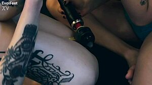 This Bitch Controls You With Her Pussy And Feet