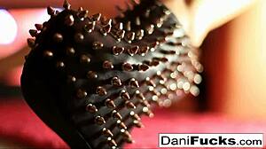 Dani Daniels Plays with Her Wet Pussy and Big Tits in Sexy Scene