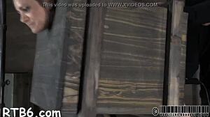 Wow, intense ball licking and sucking in sadomasochism!