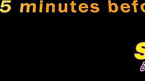 Sexy thai babe's small tits covered in cum on bed with monster cock