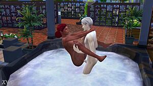 The sims 4 bath
