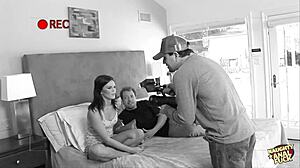 milf with big natural tits enjoys casting interview