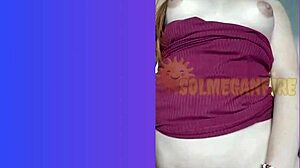 Pregnant Redhead Sol Megan Fire Masturbates With Toys Before Husband Returns