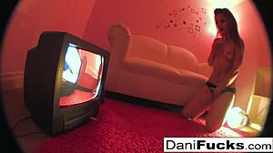 Dani Daniels Plays with Her Wet Pussy and Big Tits in Sexy Scene