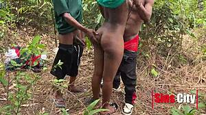 Nigerian Threesome Sex With Strangers Deepthroat Bent Over Doggystyle Cum Oral Big Ass Cock Monster Cock