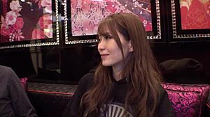 Elegant japanese babe craves new cocks, rides hard in cowgirl