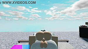 i'm a whore fuckin' huge white boy in roblox collab