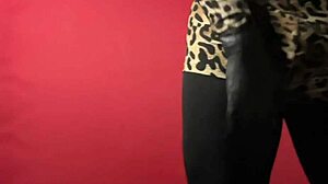 Brazilian beauty performs seductive striptease dance in homemade show