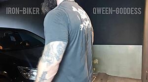 we couldnt handle the excitement and had sex in the garage