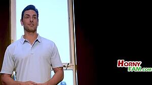 Wife cheats on old husband in cuckold adultery caught with small tits