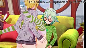 The Futanari Jingle Bells Rock - Christmas With Lumina And Sucrose Genshin Impact Koikatsu By Miscsfm Voiced By Pinkrotten VA