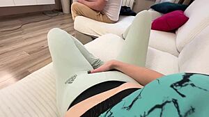 Russian Amateur Mom Seduces and Fucks Friend