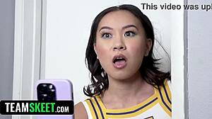 Lulu Chu Experiences Intense Gangbang Emotions In Jav Orgy