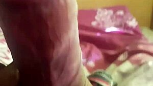 Masturbating to a massive black cock that's surprisingly gentle.