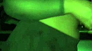 Ebony Amateur Plays With Buttplug And Dildo In Parking Lot