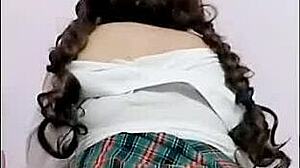 I saw these 18-19 yo girls masturbating in public with big asses