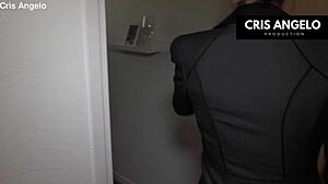 kyara nyx pisses after work