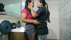 Lesbian Lessons Turn Passionate