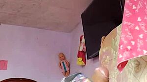 Rich Cumshot Alone In Step Mother-In-Law's Room