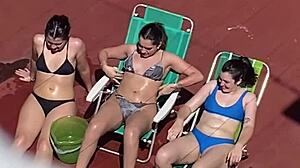 i watch argentinian neighbors sunbathing on the terrace part 2