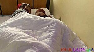 i watch ebony babe oiled up riding