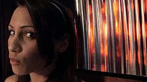 Soaking Wet MILF Seduces College Girl!