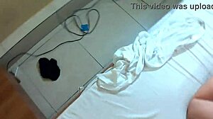 Married girl finally gets two cocks in her mouth 😍