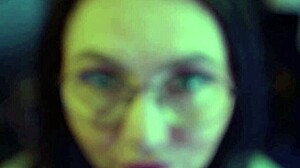 i'm the naughty woman giving sloppy blowjob to my paramours big cock, choking and gagging on it