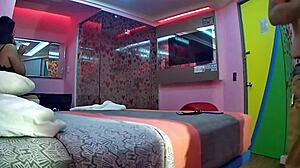 Feeling Nervous During Casting with Bent Over Positions and Creampie in Homemade Setting