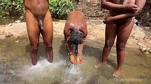 Zainab Deepthroats Monster Cock In Public Spring Break Group