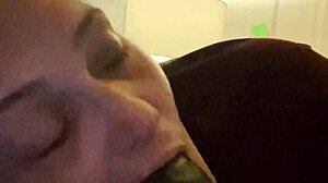 Momma's Mouth Deepthroats Monster Cock with Ball Licking