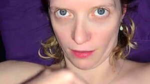 Milf Gets Cum Facial After Face Fucking