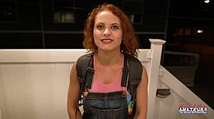 Ginger Hottie Luna Parish Gives A Bj And Gets Her Wet Pussy Deeply Fucked