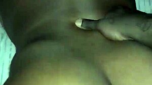 this young ebony bitch loves when i pull her hair