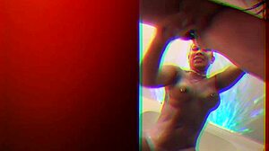 sissy milking session w post nut play in anal buttplug and lactating toys