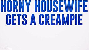 Horny Housewife Gets Creampie From Cherry Kiss