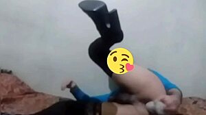 Sofiblack Tears Her Ass with Dildo