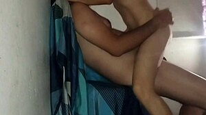 stepsister's friend rides big dick